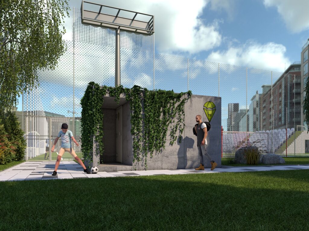 MDS - Szatnia z miejscem doraźnego schronienia